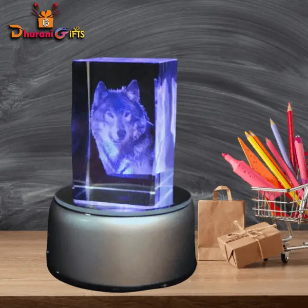 3d Crystal Cube, Size: 6x6x10cm - Image 6