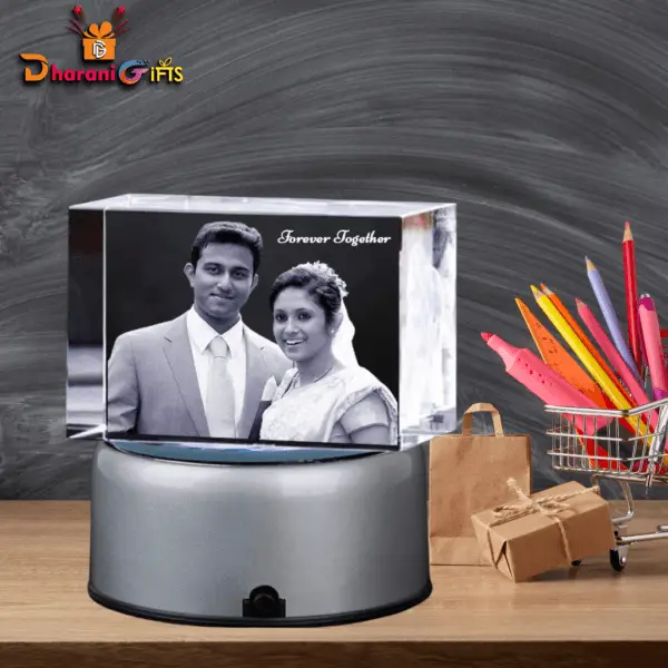 3d Crystal Cube, Size: 6x6x10cm