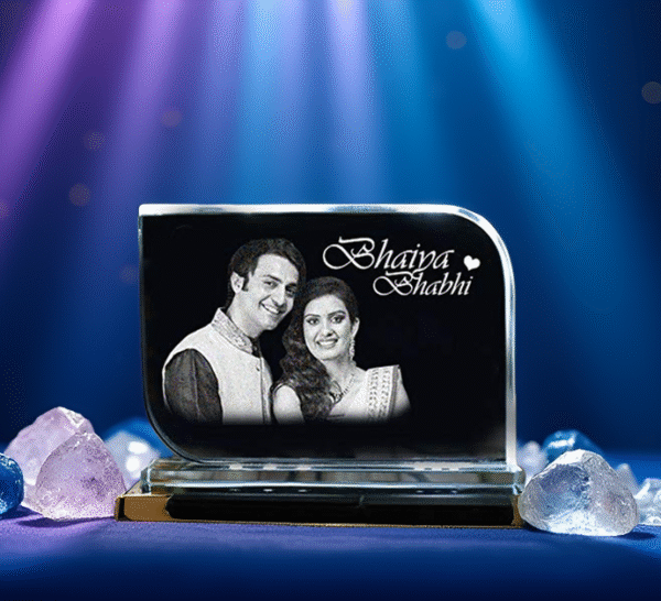 2D Half Rounded Rectangle Crystal (2x7x1.2cm) - Image 4