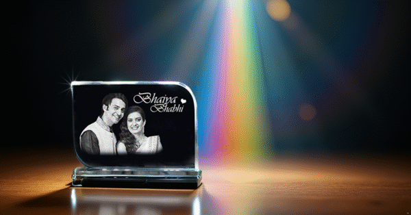 2D Half Rounded Rectangle Crystal (2x7x1.2cm) - Image 5